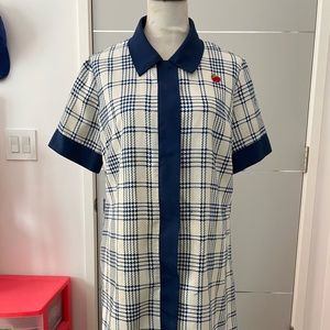 Plaid Apple Lounger Dress